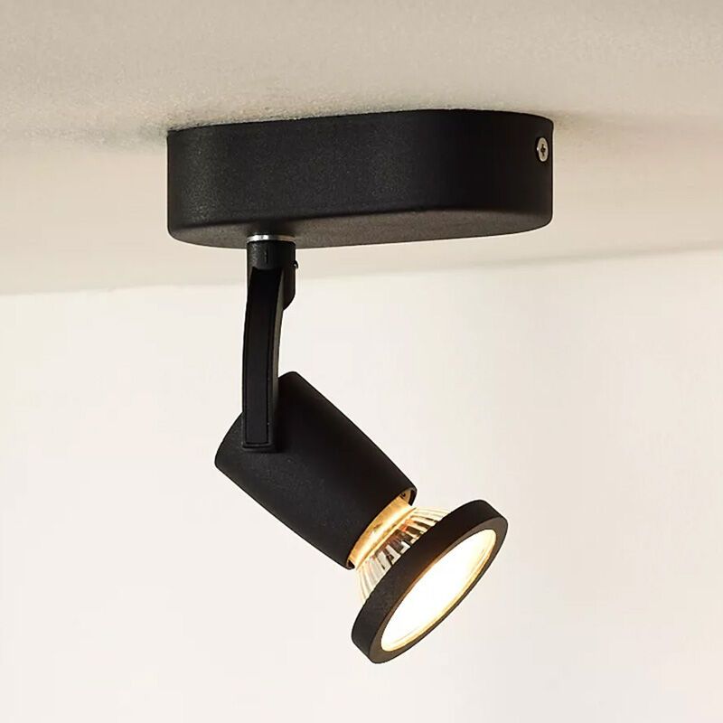 Czarny spot sufitowy nowoczesny, Jaster Czarny spot sufitowy nowoczesny, Jaster