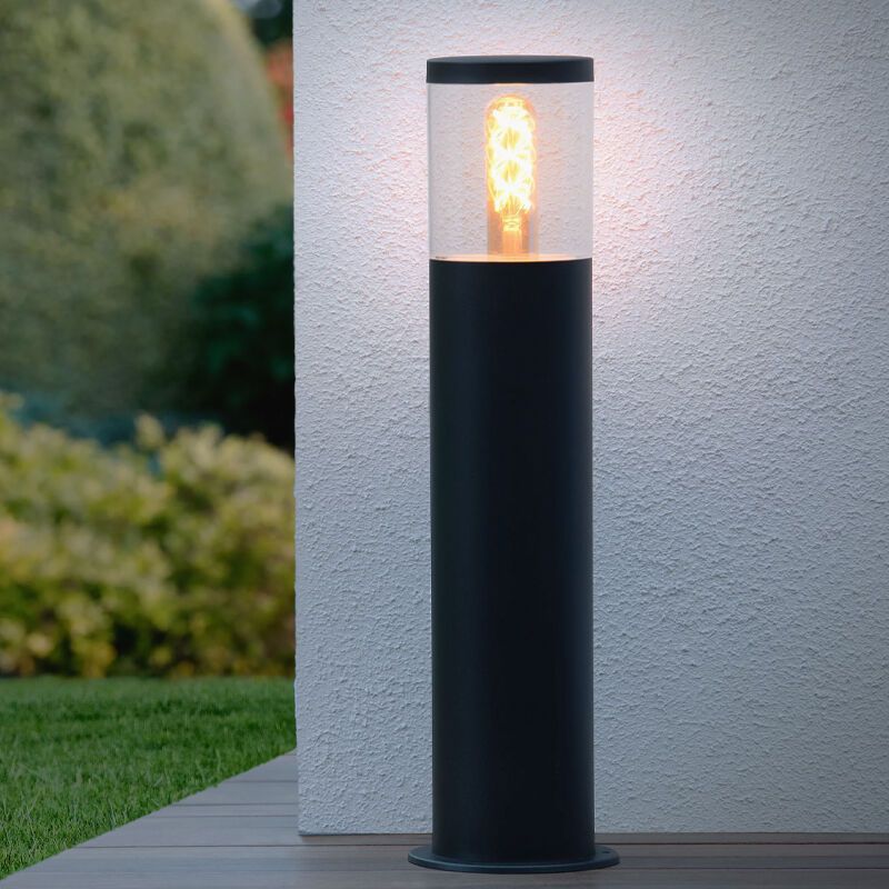 Czarna lampa zewnętrzna nowoczesna, Fedor, IP44 Czarna lampa zewnętrzna nowoczesna, Fedor, IP44