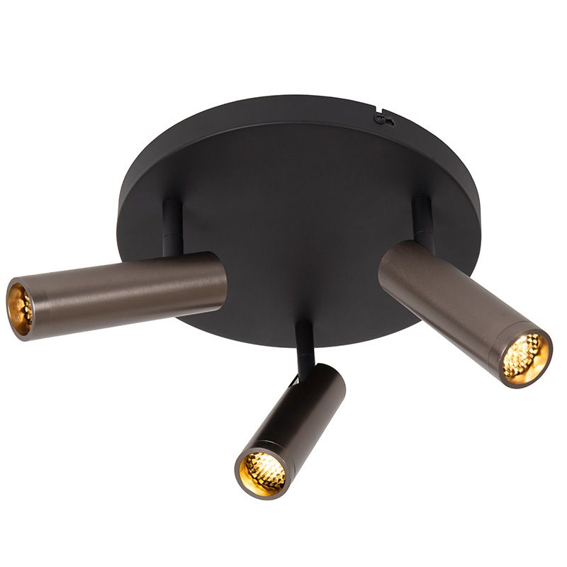 Szary spot sufitowy nowoczesny, Grado Szary spot sufitowy nowoczesny, Grado