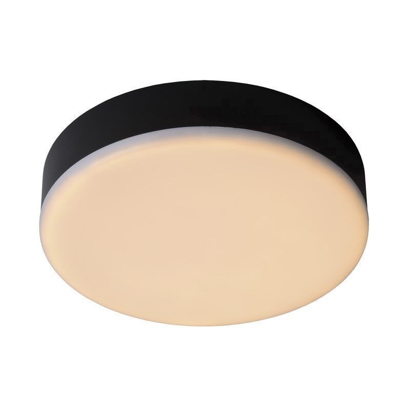 Czarny plafon sufitowy nowoczesny, Ceres, 30W, 3000K LED, IP44 Czarny plafon sufitowy nowoczesny, Ceres, 30W, 3000K LED, IP44