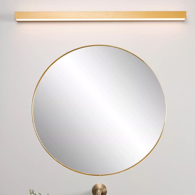 Mosiądz kinkiet łazienkowy nowoczesny, Alexa, 13W, 3000K LED, IP44 Mosiądz kinkiet łazienkowy nowoczesny, Alexa, 13W, 3000K LED, IP44