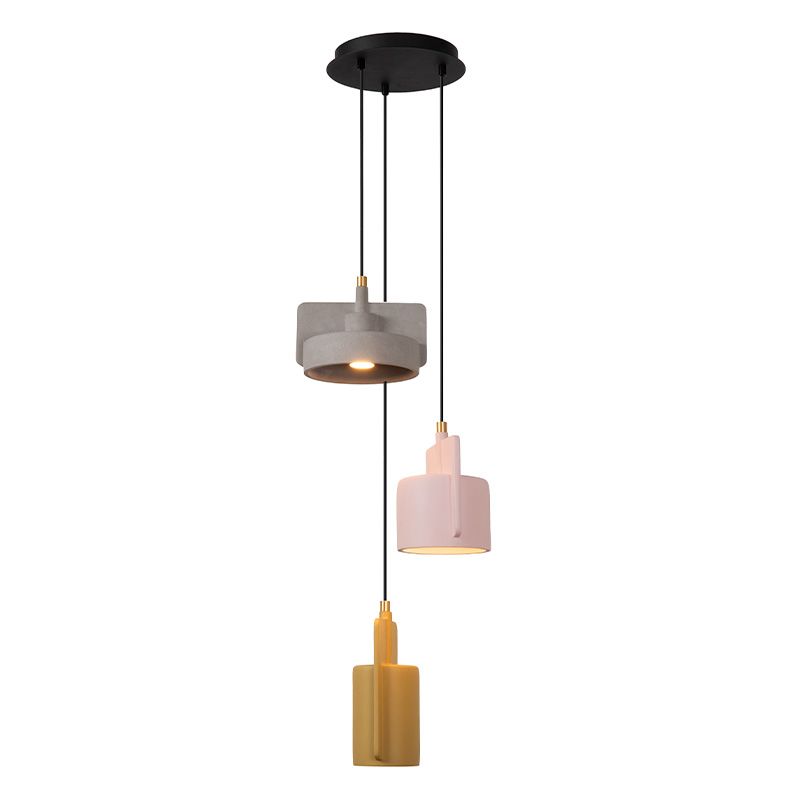 Betonowa lampa wisząca wielokolorowa, Ninja Betonowa lampa wisząca wielokolorowa, Ninja