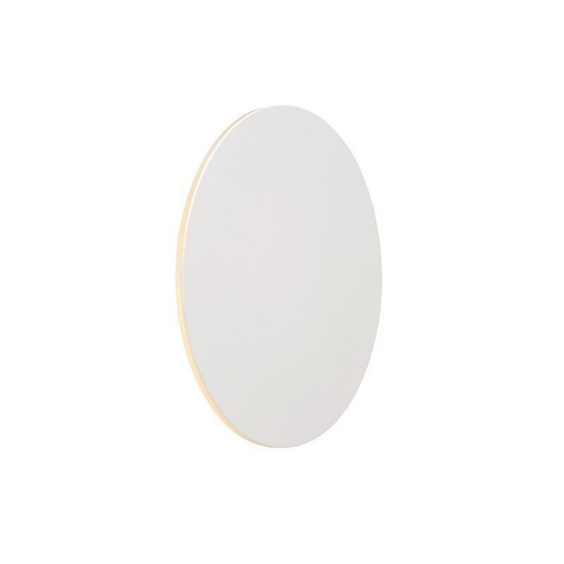 Biały kinkiet nowoczesny, Eklyps, 8W, 3000K LED Biały kinkiet nowoczesny, Eklyps, 8W, 3000K LED