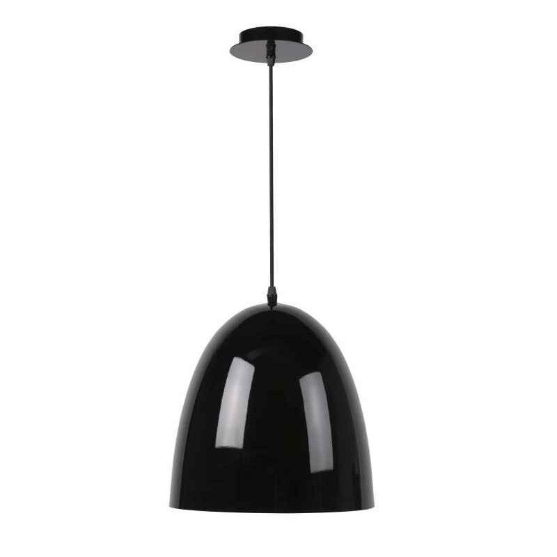 Czarna lampa wisząca nowoczesna, Loko