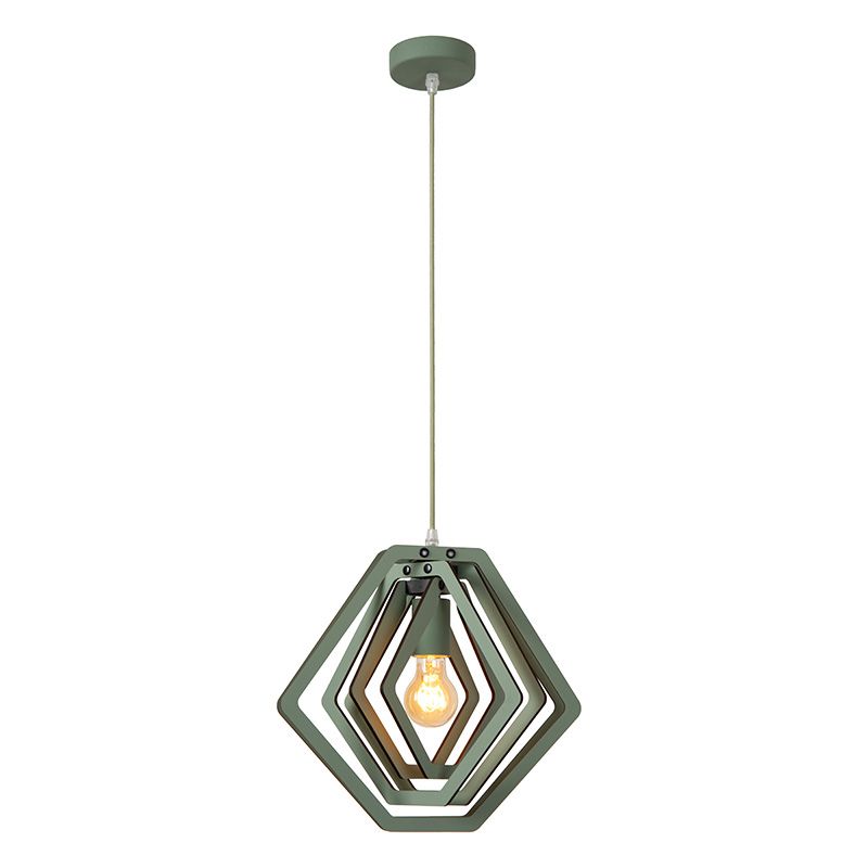Zielona lampa wisząca dla dzieci nowoczesna, Mauro Zielona lampa wisząca dla dzieci nowoczesna, Mauro