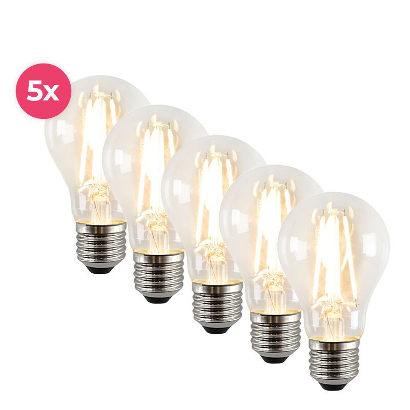 Żarówka LED Yona E27 A60 ściemniana 5-pak, 2700k, 4w Żarówka LED Yona E27 A60 ściemniana 5-pak, 2700k, 4w