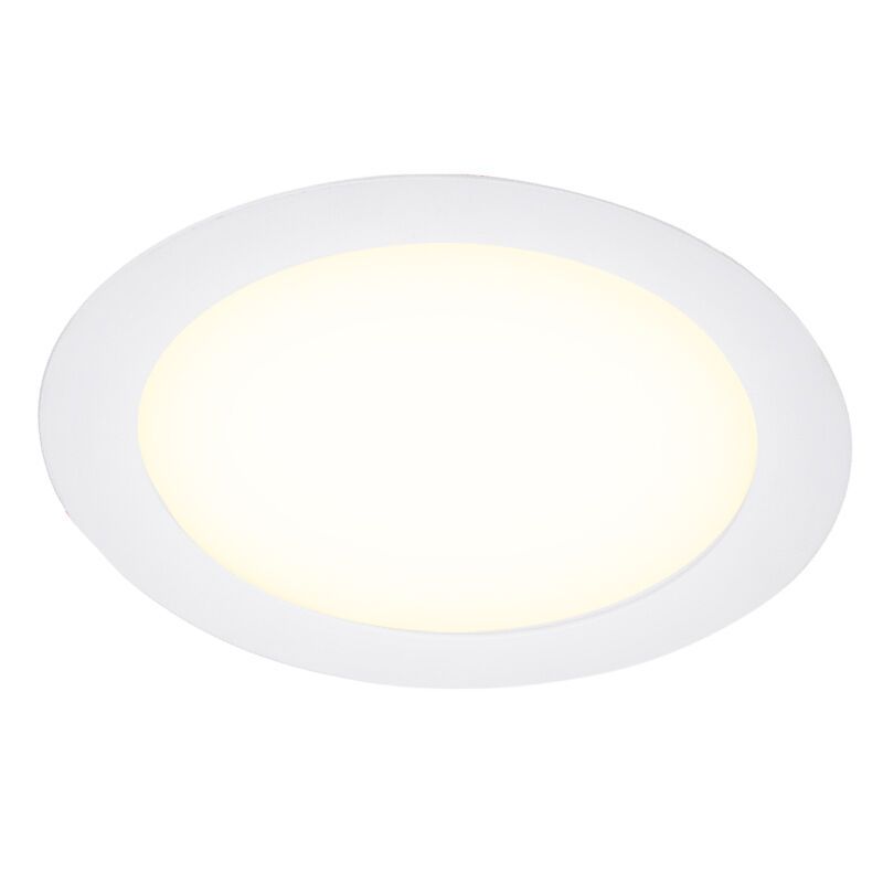 Biały downlight aluminiowy, Umbriel, 24W, 4000K LED, IP44