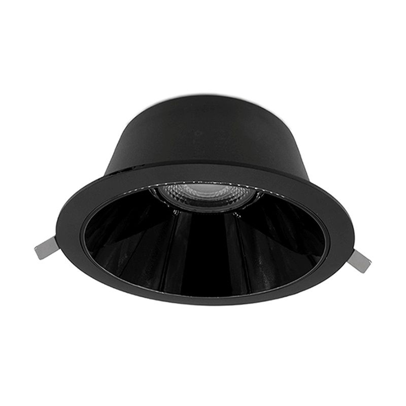 Aluminiowy downlight czarny, Maud, 16W, white switch LED, IP22 Aluminiowy downlight czarny, Maud, 16W, white switch LED, IP22