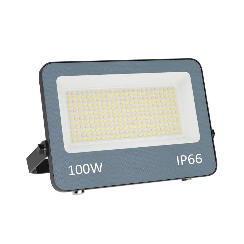 Szary naświetlacz aluminiowy, Ilay, 100W, white switch LED, IP66 Szary naświetlacz aluminiowy, Ilay, 100W, white switch LED, IP66