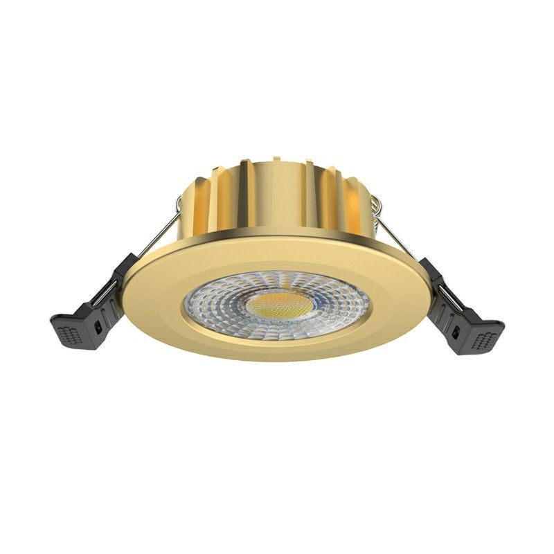 Mosiądz downlight aluminiowy, Hobie, 6W, white switch LED, IP65