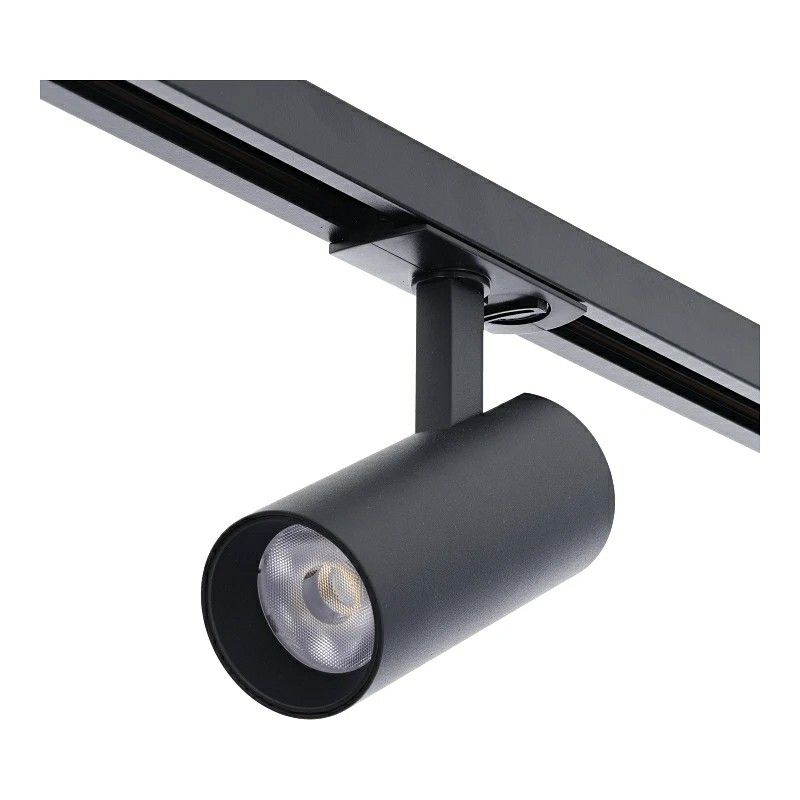 Czarny reflektor do szynoprzewodu 1 fazowe aluminiowy, Enno, 10W, white switch LED Czarny reflektor do szynoprzewodu 1 fazowe aluminiowy, Enno, 10W, white switch LED