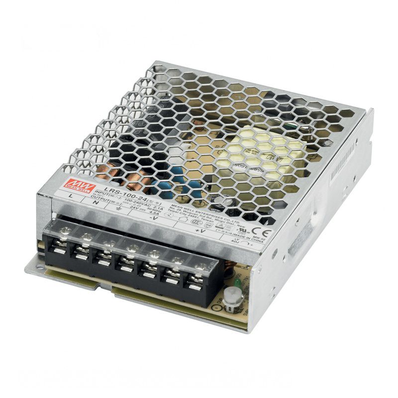 Sterownik LED MeanWell 24V, 100W, IP20 Sterownik LED MeanWell 24V, 100W, IP20