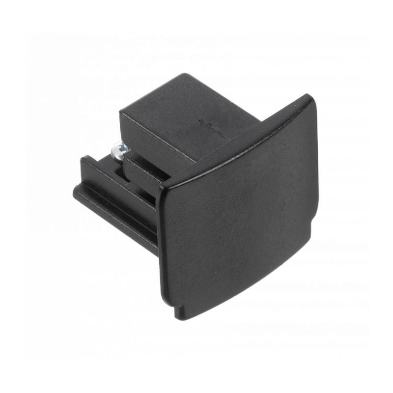 Zaślepka końcowa do 3-fazowego oświetlenia szynowego, czarny, Pro