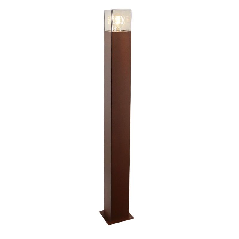 Nowoczesna lampa zewnętrzna rdzawa, Sanel, IP44