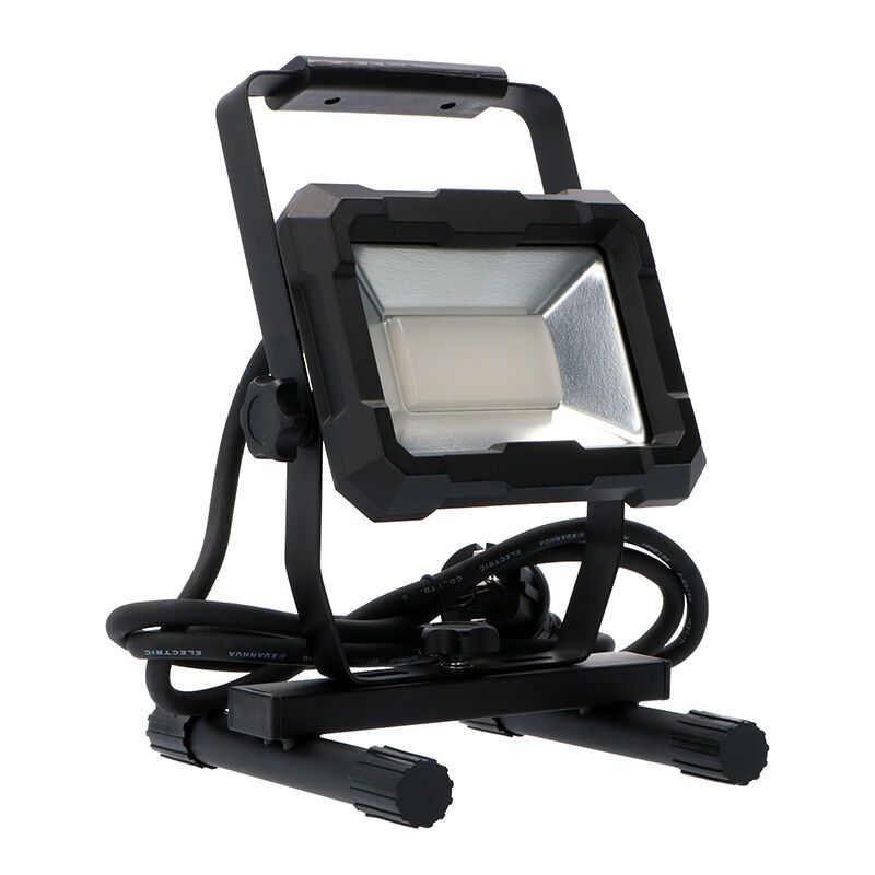 Aluminiowa lampa robocza czarna, Branko, 30W, 4000K LED, IP65