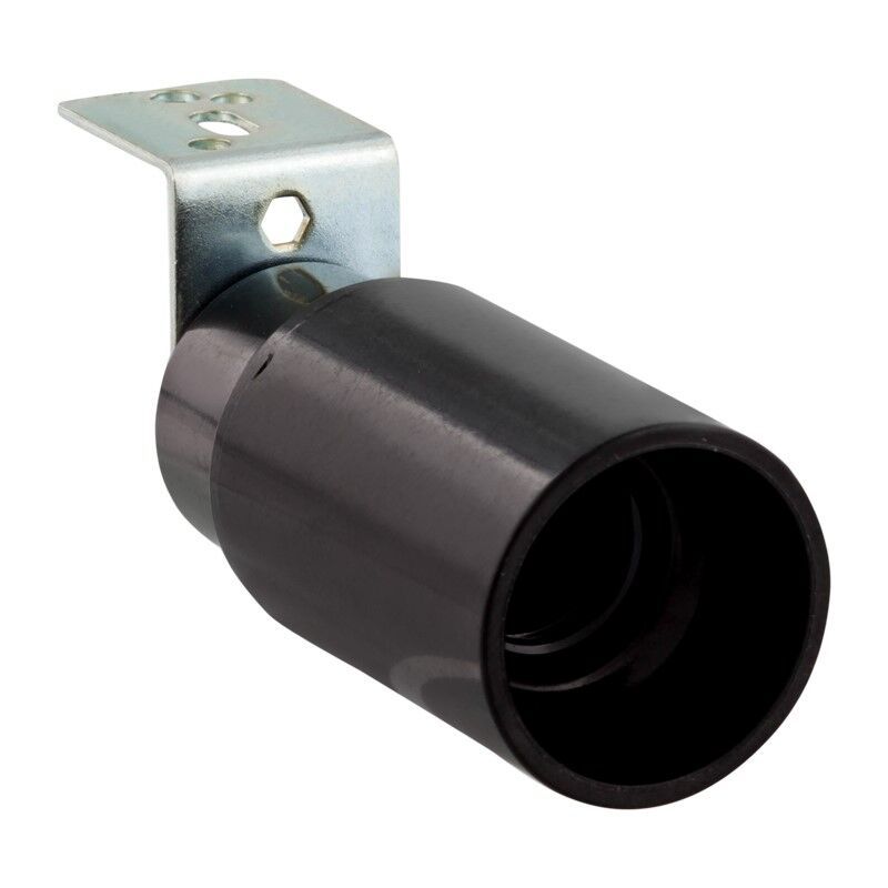 Oprawa E14 z uchwytem kątowym, czarna Oprawa E14 z uchwytem kątowym, czarna