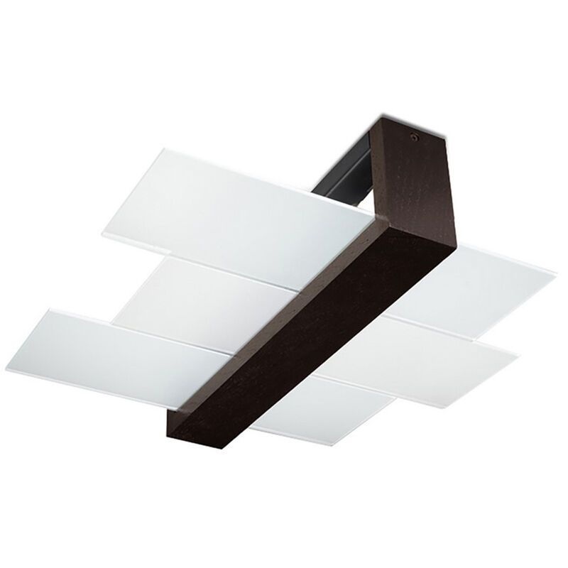 Szklana lampa sufitowa brązowa, Fouzia Szklana lampa sufitowa brązowa, Fouzia