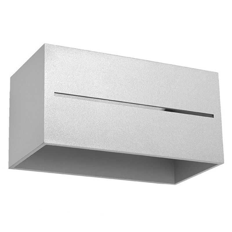 Aluminiowy kinkiet up down szary, Jacky