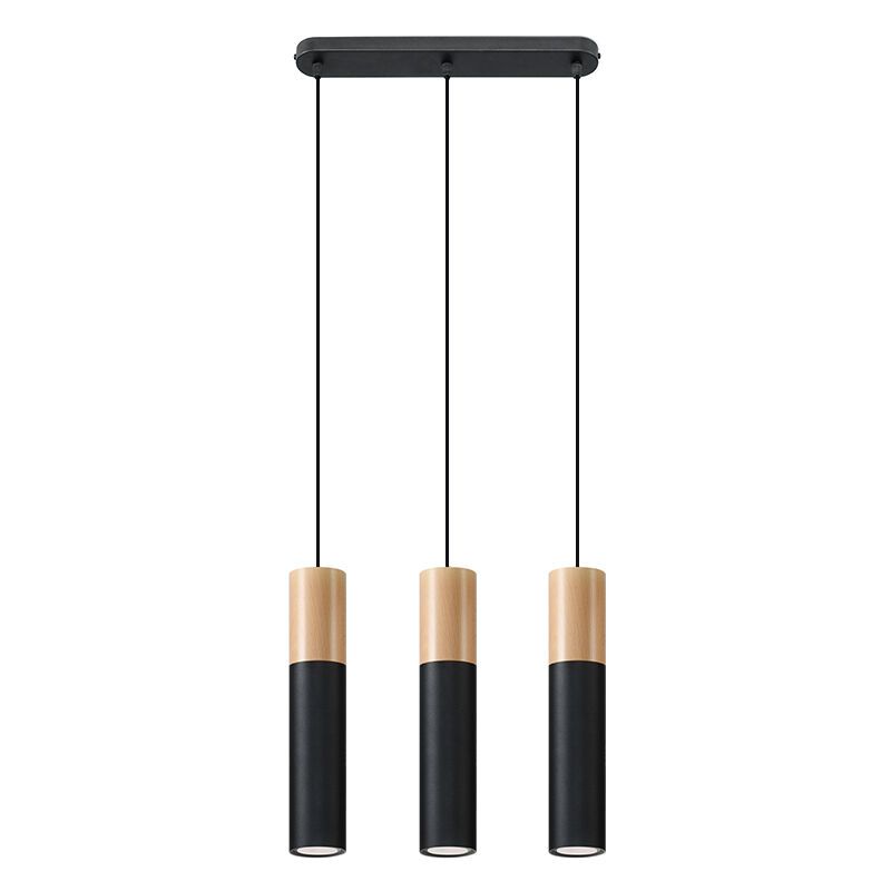 Aluminiowa lampa wisząca brązowa, Francesca