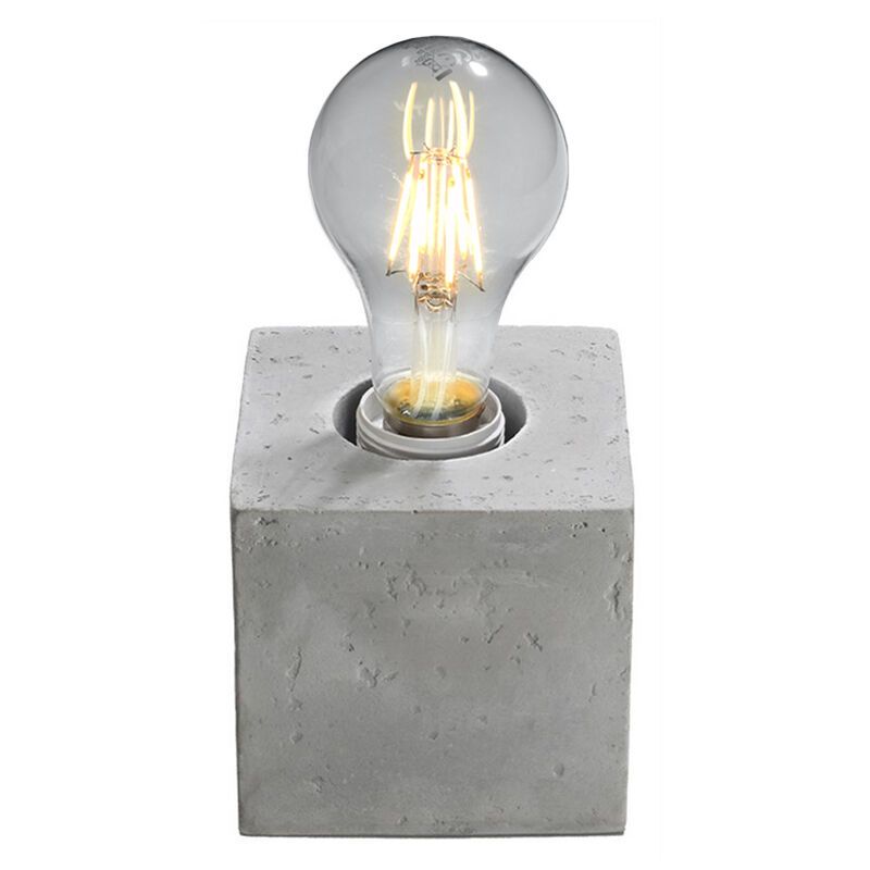 Betonowa lampa stołowa szara, Anniko Betonowa lampa stołowa szara, Anniko