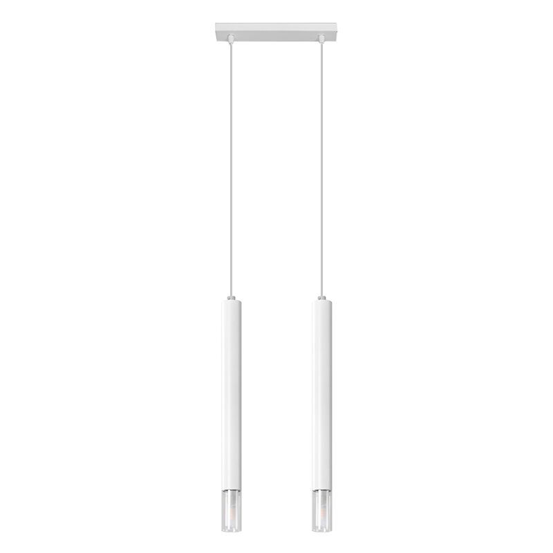 Szklana lampa wisząca biała, Ishani Szklana lampa wisząca biała, Ishani