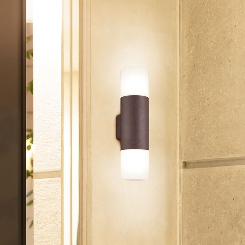 Rdzawa lampa zewnętrzna nowoczesna, Fjelso, IP44