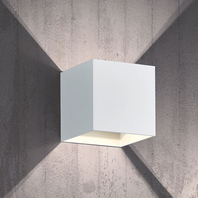 Biały kinkiet up down nowoczesny, Eva, 4,3W, 3000K LED