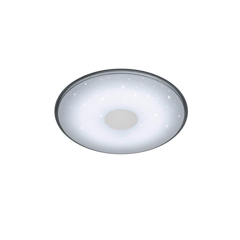 Biały plafon sufitowy nowoczesny, Levain, 30W, regulowana ciepła do zimnej bieli LED, z pilot