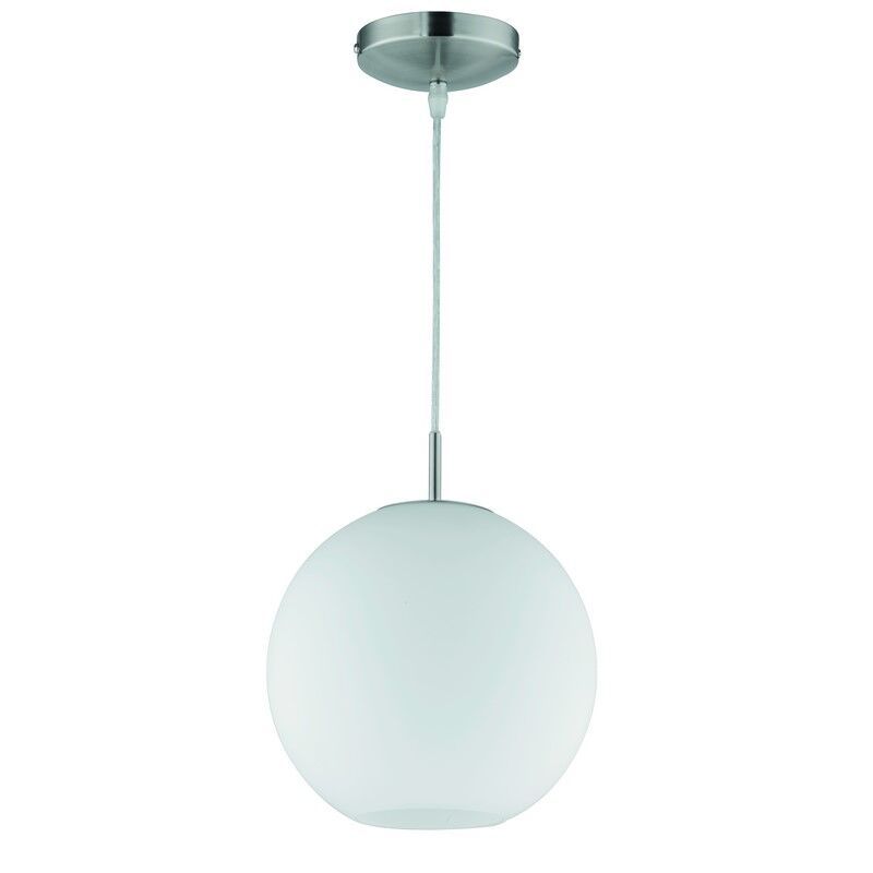 Biała lampa wisząca design, Riley