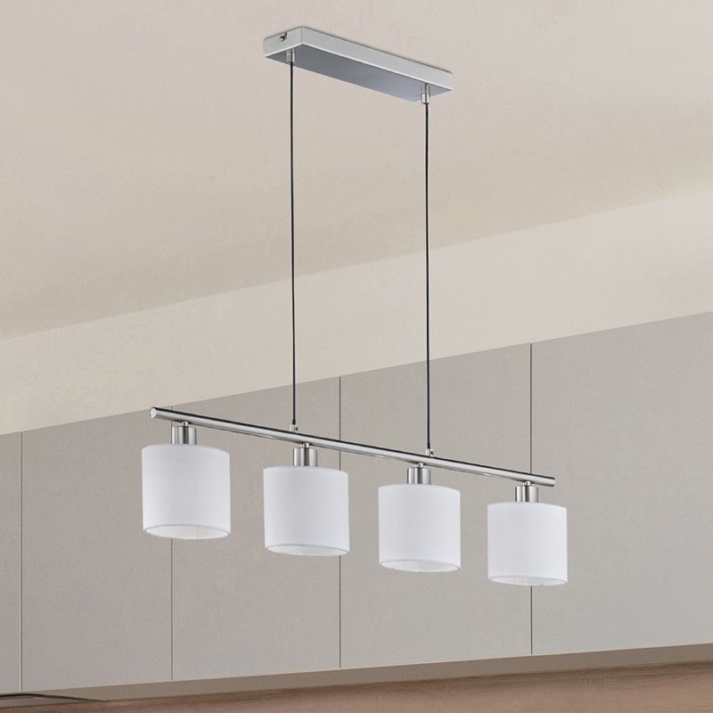 Niklowa lampa wisząca nowoczesna, Koge Niklowa lampa wisząca nowoczesna, Koge