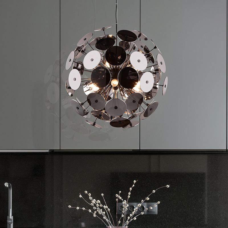 Czarna lampa wisząca nowoczesna, Xinhe