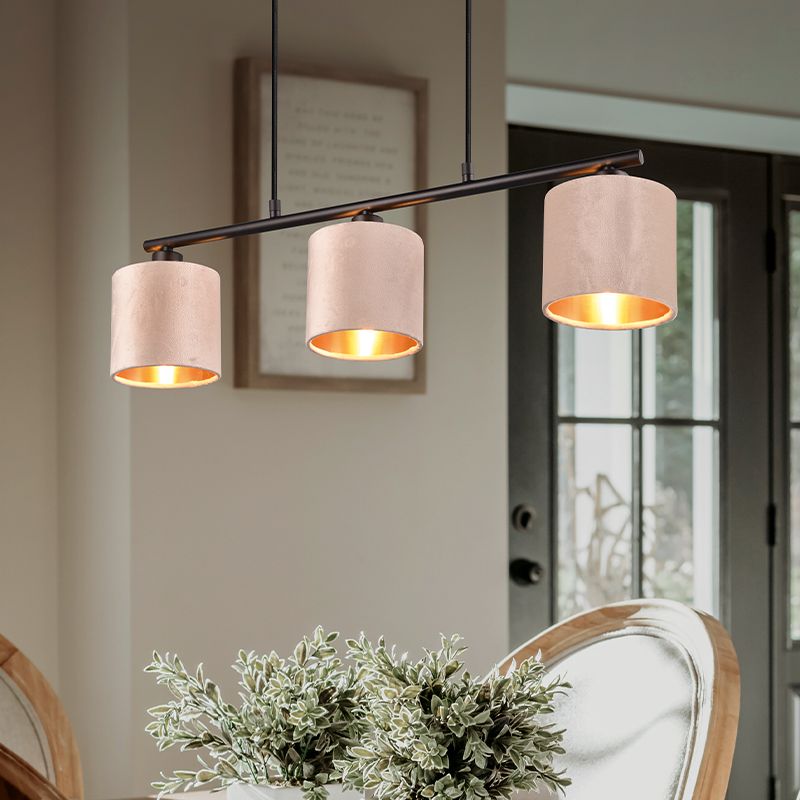 Beżowa lampa wisząca nowoczesna, Ercan Beżowa lampa wisząca nowoczesna, Ercan