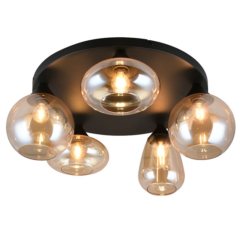 Bursztynowa lampa sufitowa design, Ervin Bursztynowa lampa sufitowa design, Ervin