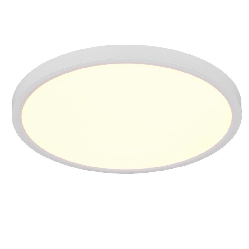 Biały plafon sufitowy nowoczesny, Zayd, 30W, white switch LED, ściemniana w 3 krokach Biały plafon sufitowy nowoczesny, Zayd, 30W, white switch LED, ściemniana w 3 krokach