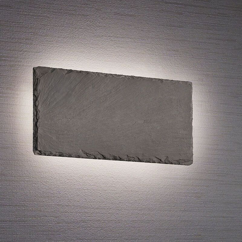 Czarny kinkiet nowoczesny, Faisal, 9W, 3000K LED