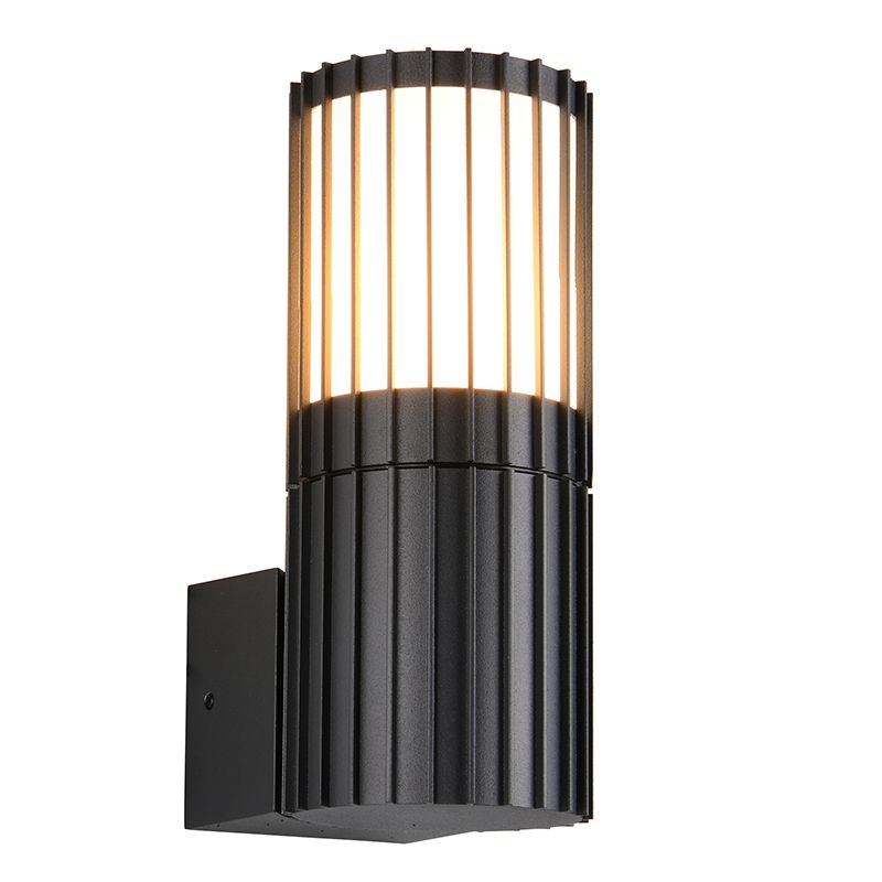 Antracytowa lampa zewnętrzna nowoczesna, Oumnia, IP54