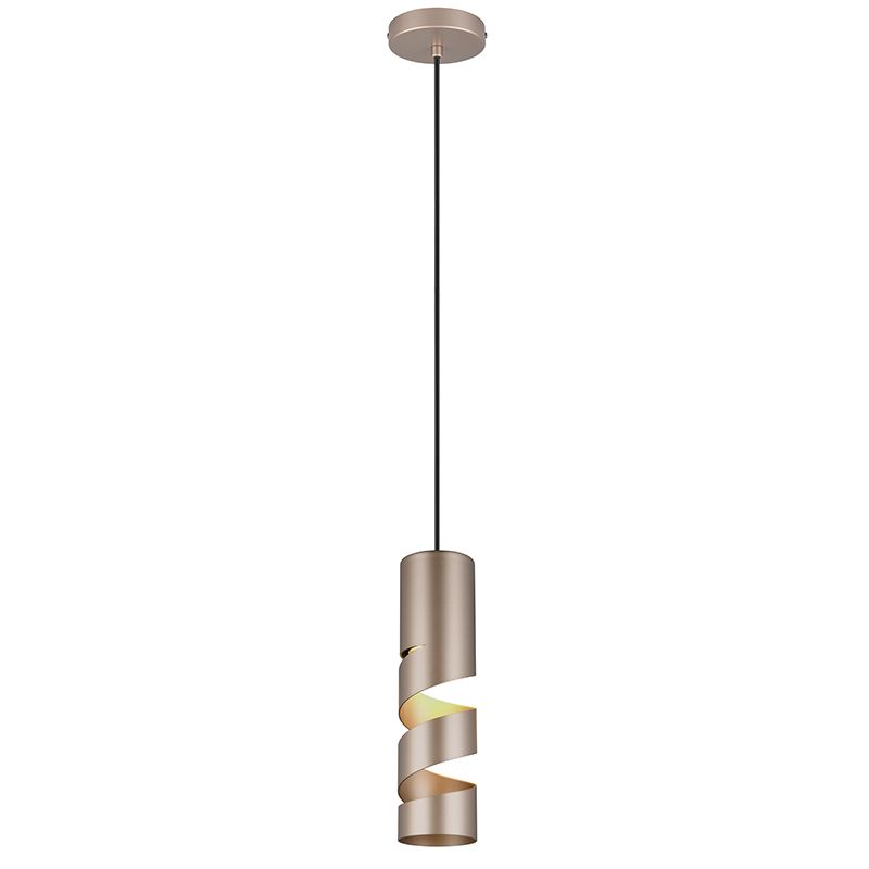 Brązowa lampa wisząca design, Marouan Brązowa lampa wisząca design, Marouan