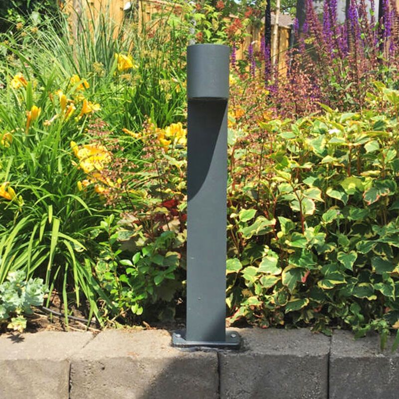 Antracytowa lampa zewnętrzna nowoczesna, Laurien, IP44 Antracytowa lampa zewnętrzna nowoczesna, Laurien, IP44