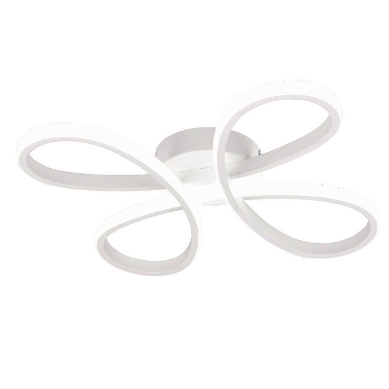 Biała lampa sufitowa design, Vikash, 25W, 4000K LED, ściemniana w 3 krokach Biała lampa sufitowa design, Vikash, 25W, 4000K LED, ściemniana w 3 krokach