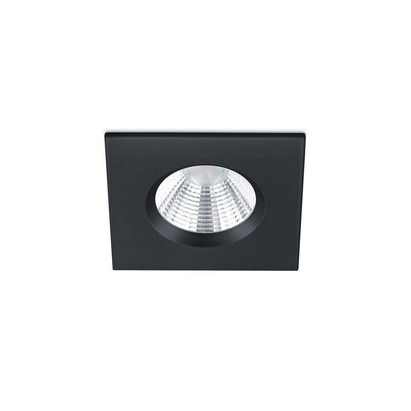 Czarna oprawa podtynkowa łazienkowa nowoczesna, Iman, 5W, 3000K LED, IP65 Czarna oprawa podtynkowa łazienkowa nowoczesna, Iman, 5W, 3000K LED, IP65