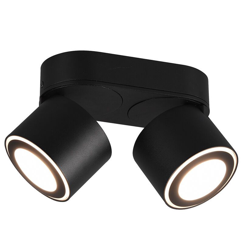 Czarny plafon sufitowy nowoczesny, Jorno, 3,5W, 3000K LED Czarny plafon sufitowy nowoczesny, Jorno, 3,5W, 3000K LED
