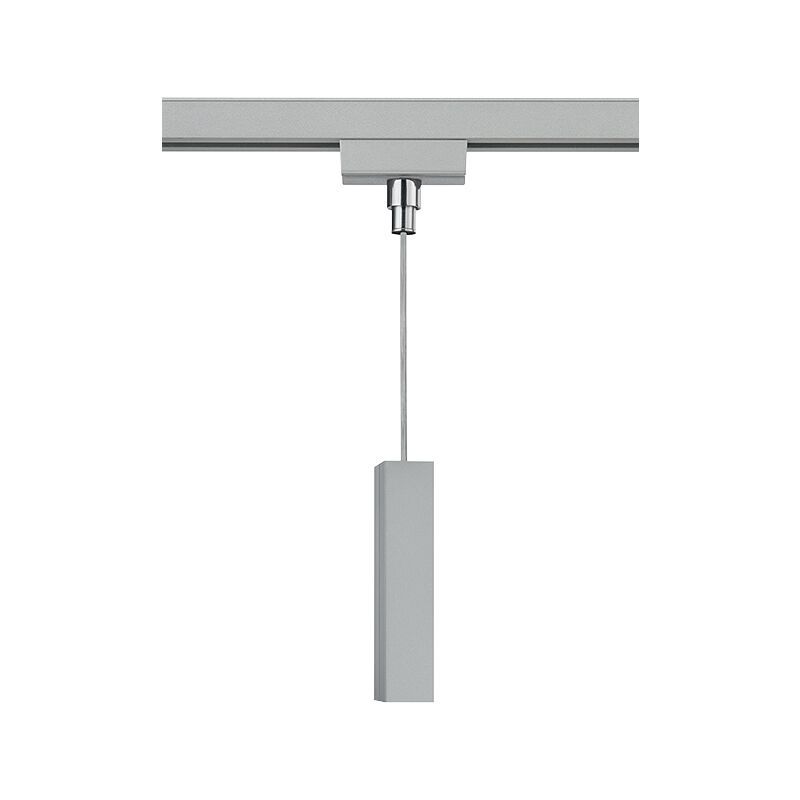 Adapter wiszący do 2-fazowych reflektorów szynowych, szary