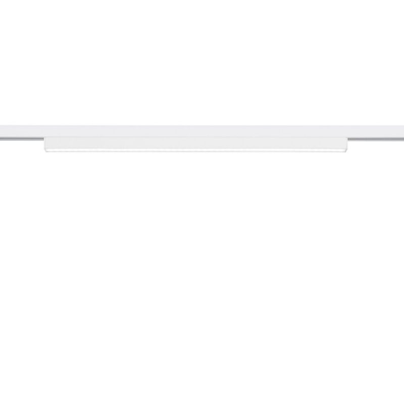 Biała lampa zaciskowa Chloe do 2-fazowego oświetlenia szynowego