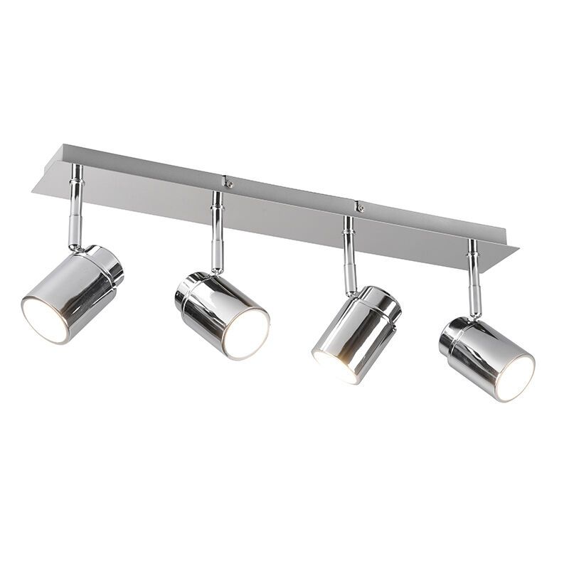 Chromowany spot sufitowy łazienkowy nowoczesny, Nelis, IP44