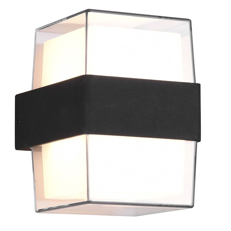 Antracytowa lampa zewnętrzna nowoczesna, Yeliz, 10W, 3000K LED, IP54
