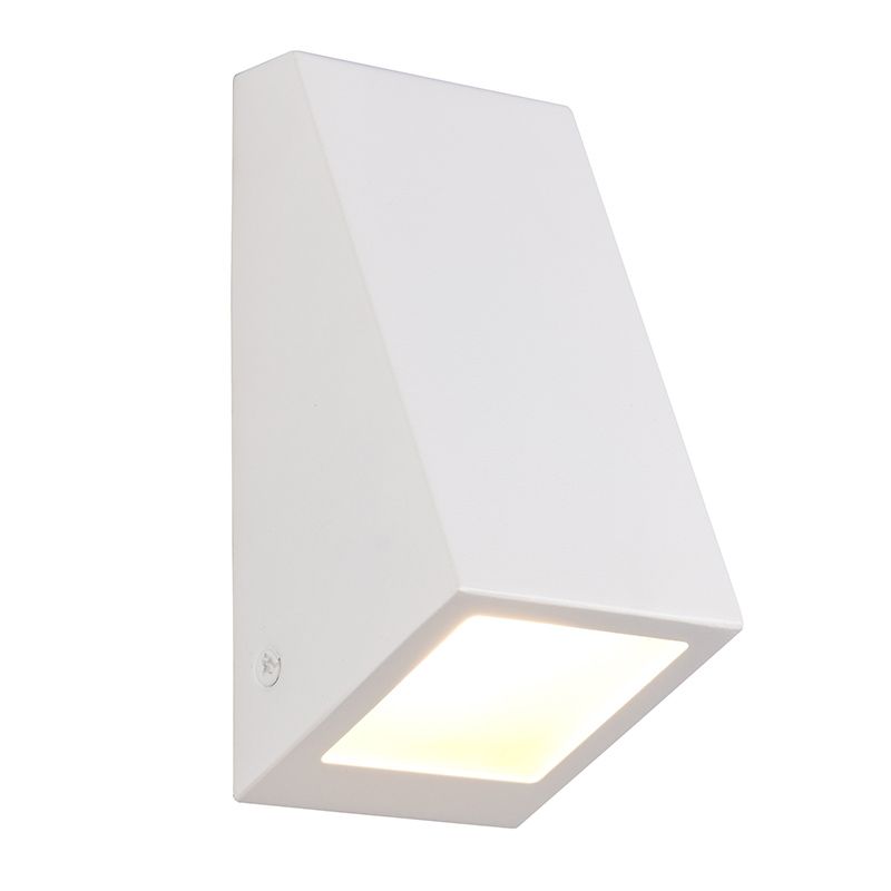 Biała lampa zewnętrzna nowoczesna, Orkun, IP44