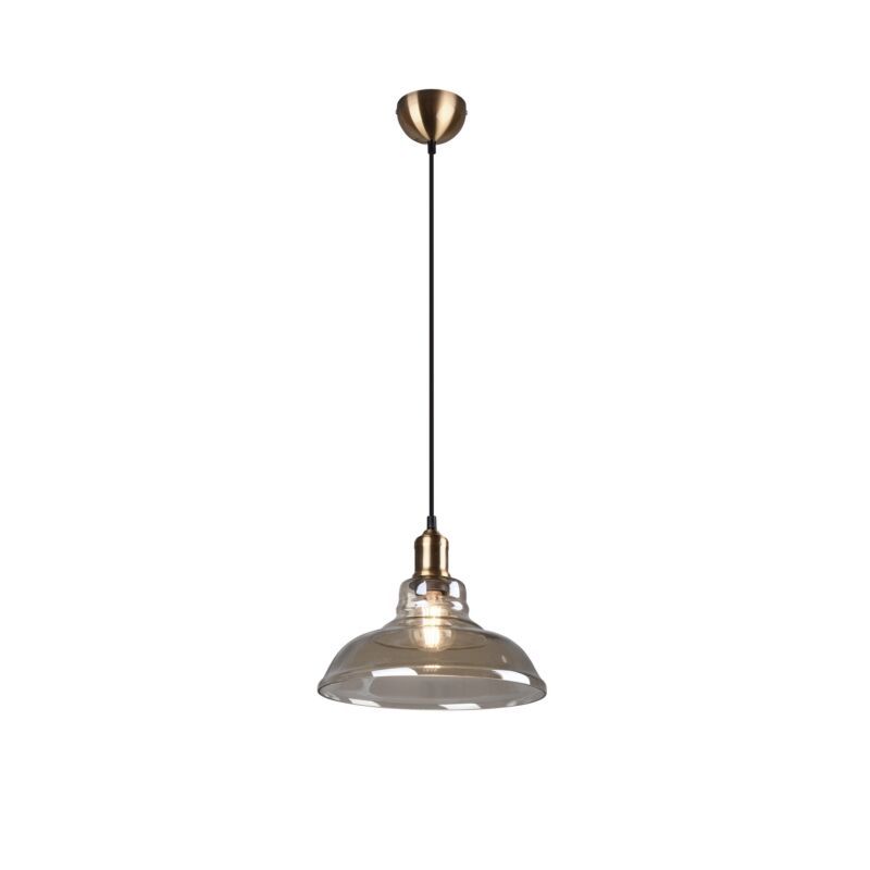 Brązowa lampa wisząca nowoczesna, Aaya Brązowa lampa wisząca nowoczesna, Aaya
