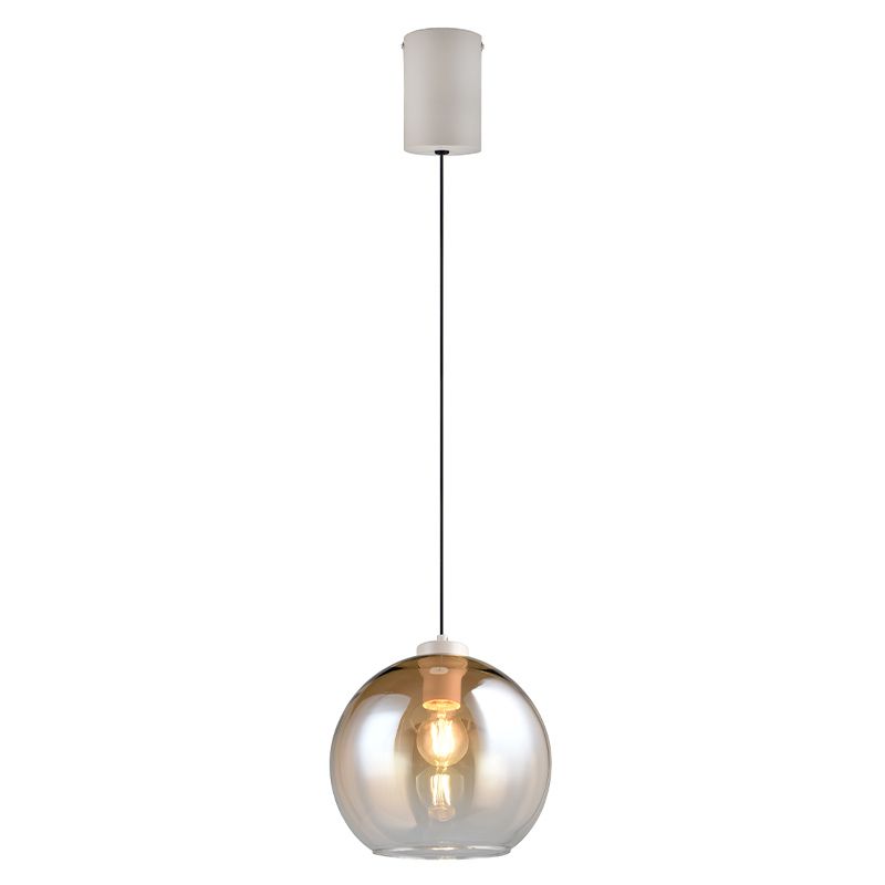 Bursztynowa lampa wisząca nowoczesna, Ueda