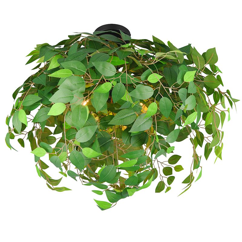 Zielony plafon sufitowy design, Urwa