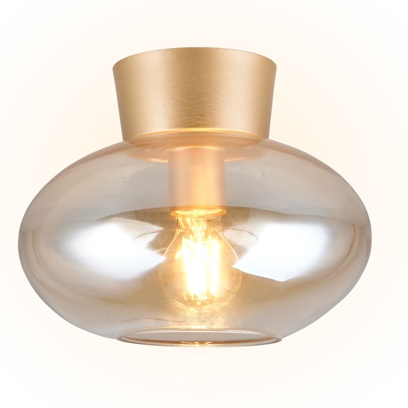 Bursztynowa lampa sufitowa nowoczesna, Tuncay